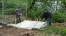 Bouw van de nieuwe baan